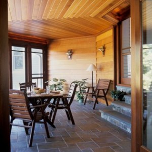 Natural Woods screen porch
