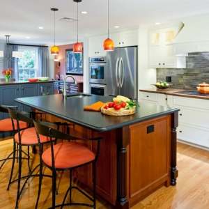 Furniture style island