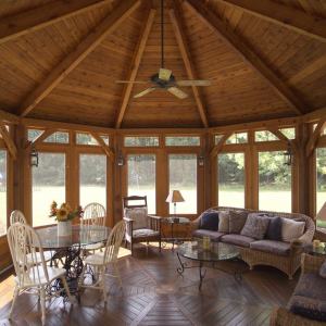 Timber Framed Three season room