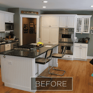 BEFORE Boxford Remodel Kitchen