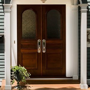 Custom Made Mahogany Front door
