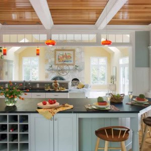AFTER-Kitchen view into family room