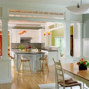 AFTER-view from breakfast to kitchen