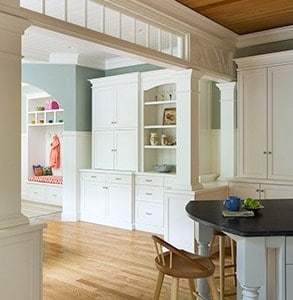 AFTER-view to mudroom built-in
