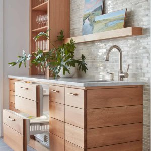 Kitchen Wine bar fridge drawers