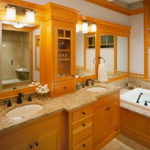 LAKEFRONT LODGE MASTER BATH- Trends Top 50 American Bathrooms