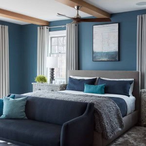 TRANSITIONAL TRANQUILITY MASTER BEDROOM