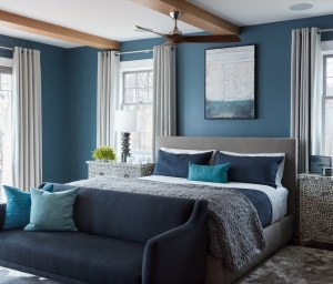 TRANSITIONAL TRANQUILITY MASTER BEDROOM