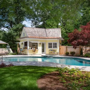 Poolhouse, sitting area, hot-tub