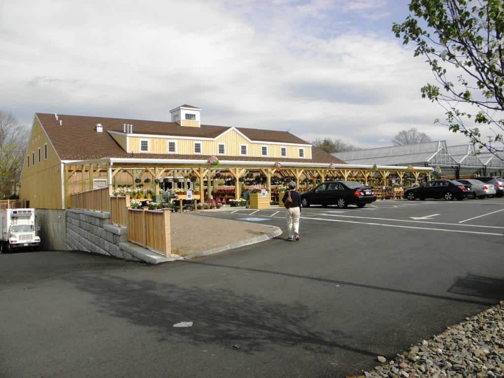 In 2012 HCBG worked with Timberpeg to construct a timberframe for the new Calaresos Farmstand in Reading, MA