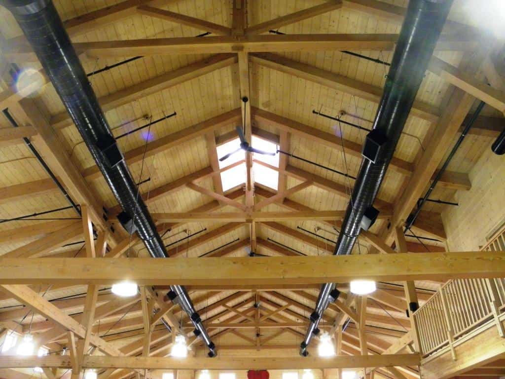Timberframe roof structure