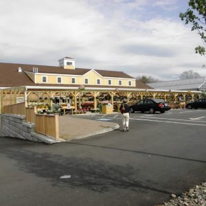 In 2012 HCBG worked with Timberpeg to construct a timberframe for the new Calaresos Farmstand in Reading, MA