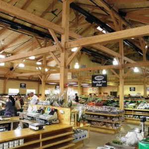 Farmstand interior
