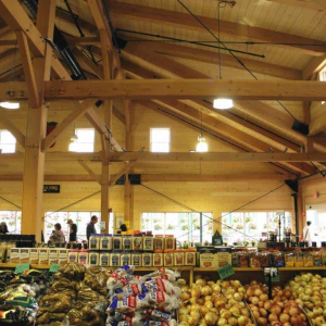 Roof Structure and High Windows