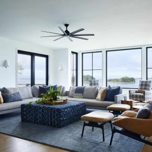 Living Room with View to Saltmarsh