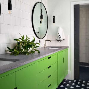 Bunkroom bathroom
