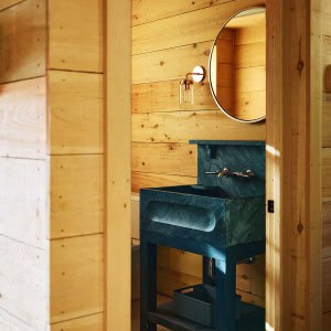 Netzero Party Barn Bathroom
