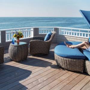 roofdeck off of master bedroom