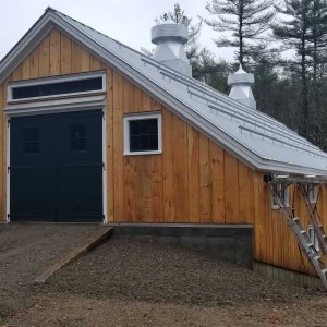 A new additional "ibarn" was built in 2018 to store farm implements and equipment