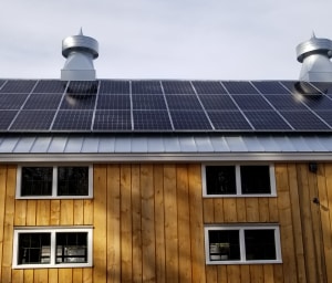 ibarn solar panels and ventilators