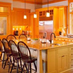 Maine Lakes Region Custom Home Kitchen 1