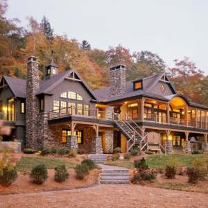 Maine Lakes Region Custom Home