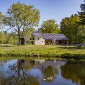 HCBG custom built Lilloeet Sheep & Cheesery on an existing historic farm property. The new cheesery is Massachusetts' first farmstead sheep milk cheesery.