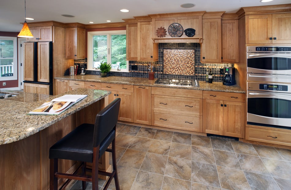Andover Natural Woods Kitchen view 1