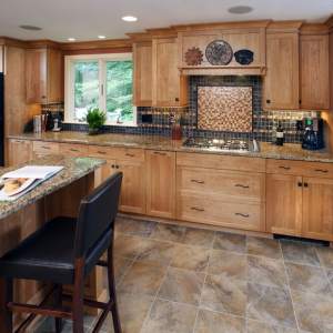 Andover Natural Woods Kitchen view 1