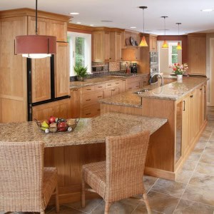 Andover Natural Woods Kitchen view 2