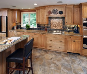 Andover Natural Woods Kitchen view 1