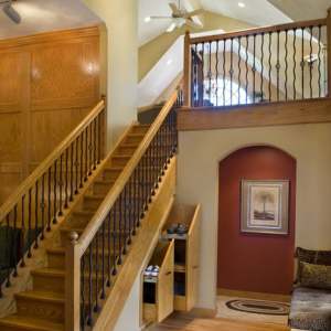 Under Stair mudroom drawers