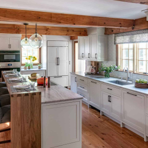 Boxford, MA Timber frame Kitchen