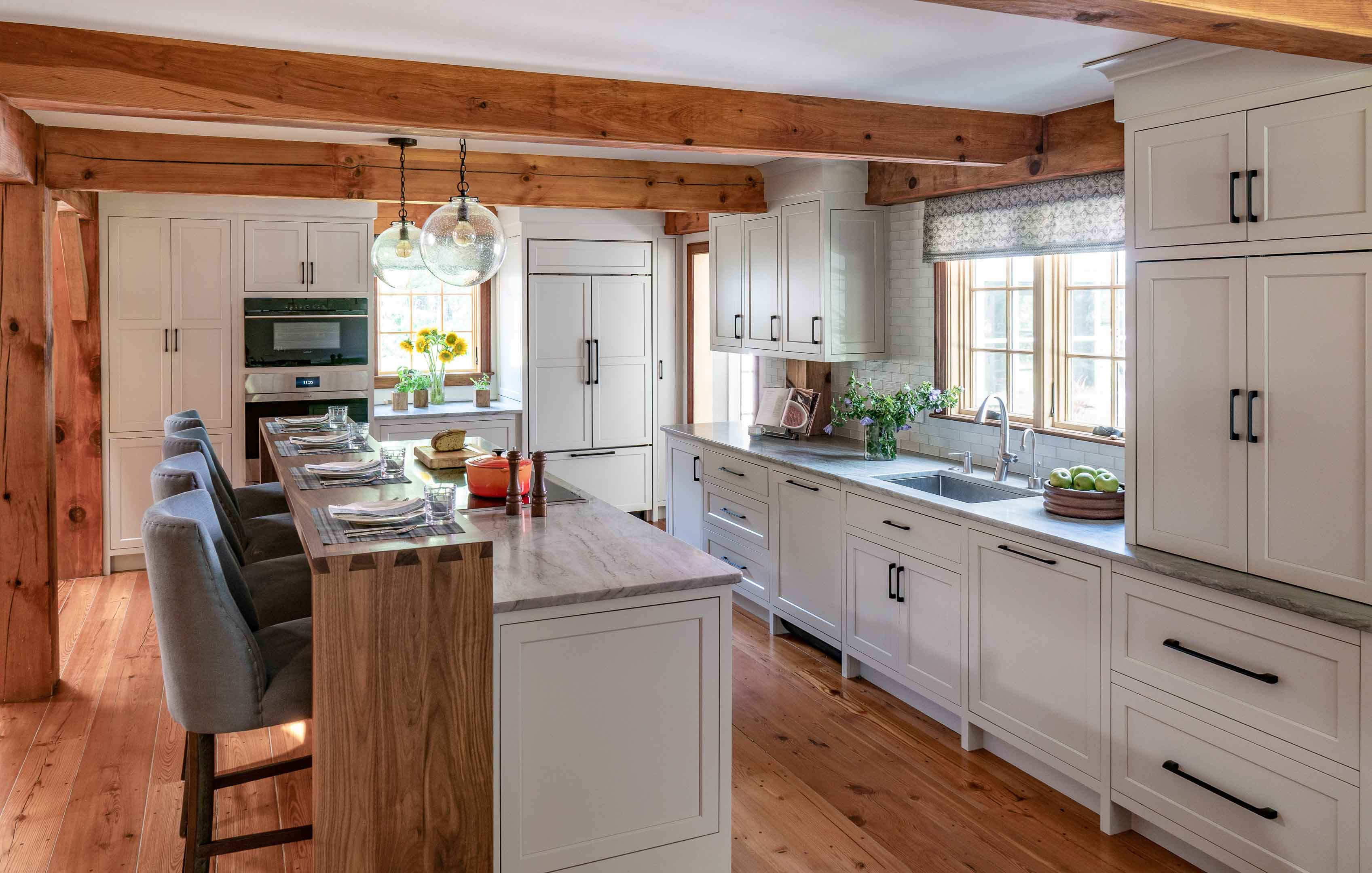 TIMBER FRAME KITCHEN RENOVATION