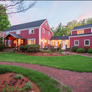 Saltbox Timberframe front exterior